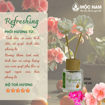 Tinh dầu khuếch tán Refreshing 50ml